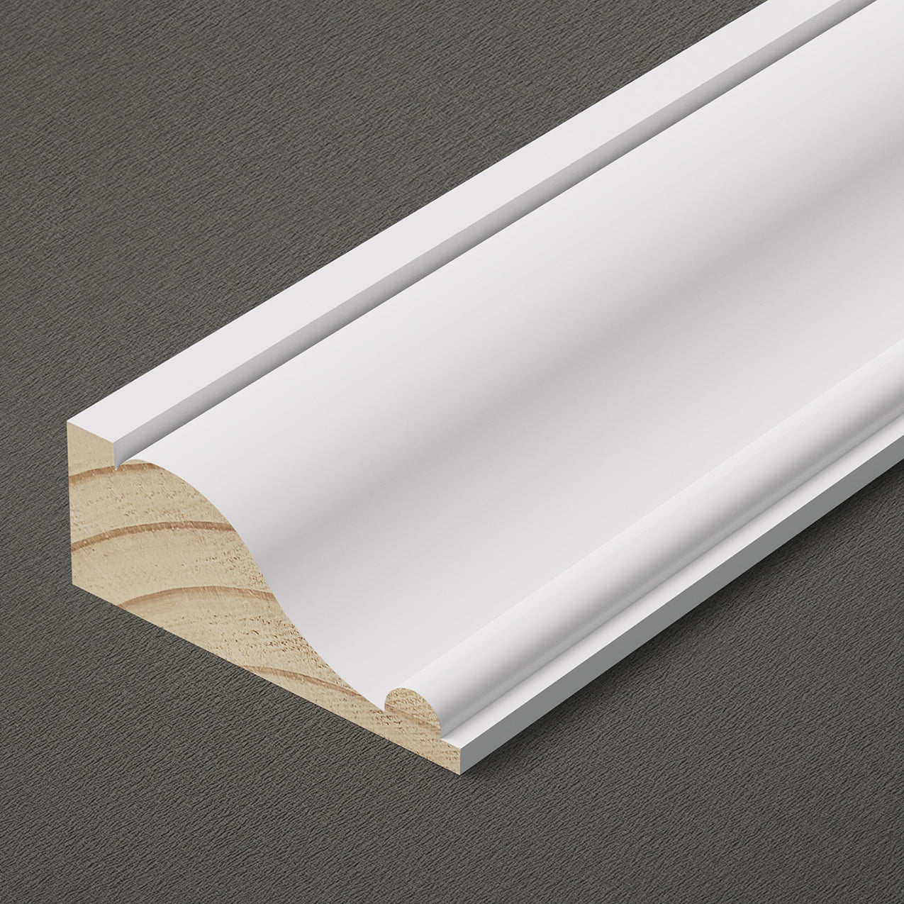 WindsorONE Traditional Classical Colonial Crown Molding, 16 Feet