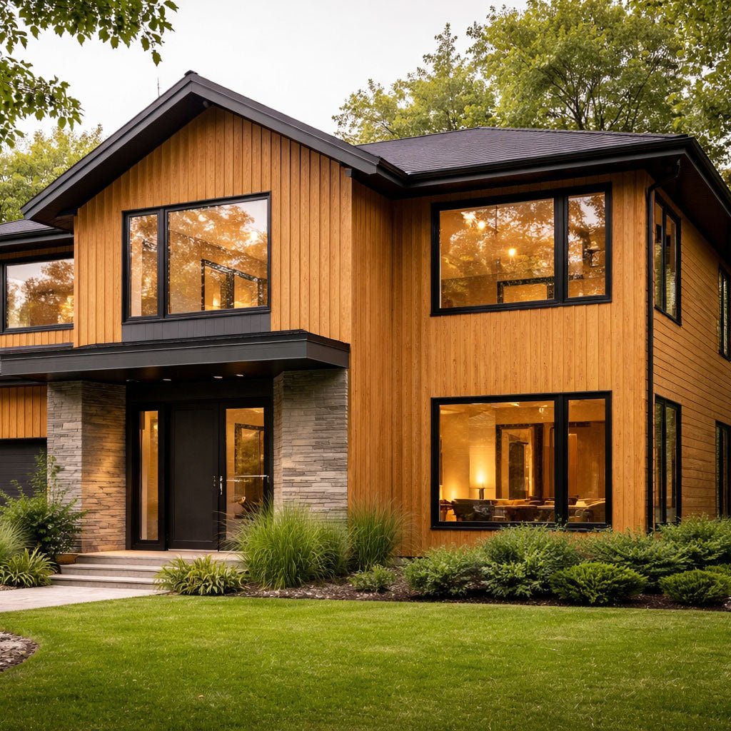 コイアページ (ホームステイカスタム) Thermally Modified Siding: Quality Ash for Outdoor Use - Advantage