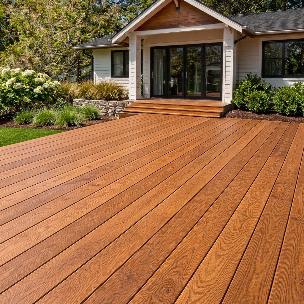 Thermally Modified Decking