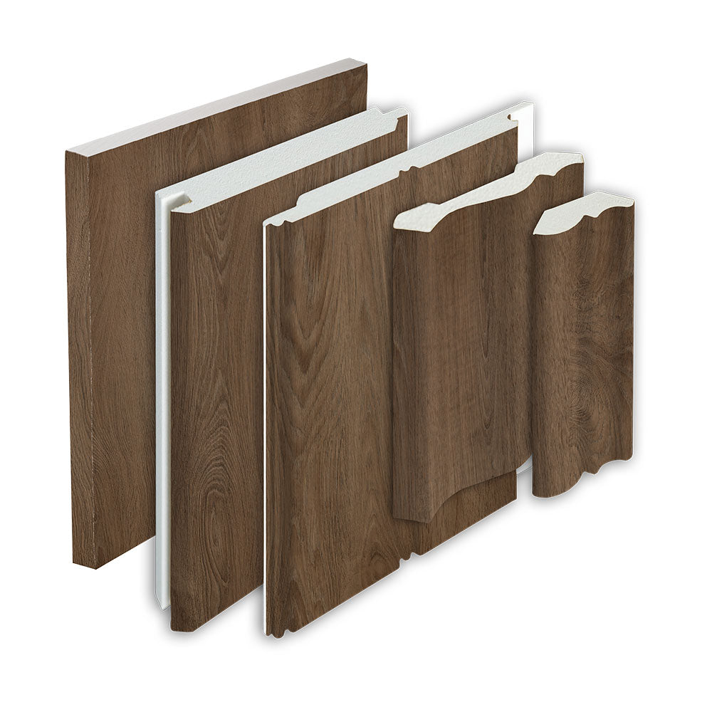 AZEK® PVC Alpine Collection Trim, Mission Oak