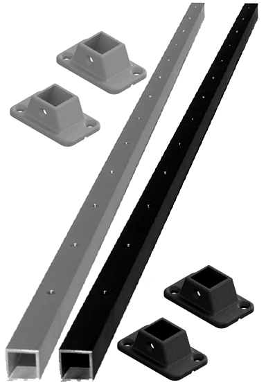 WiseRail® Cable Brace for Straight Runs