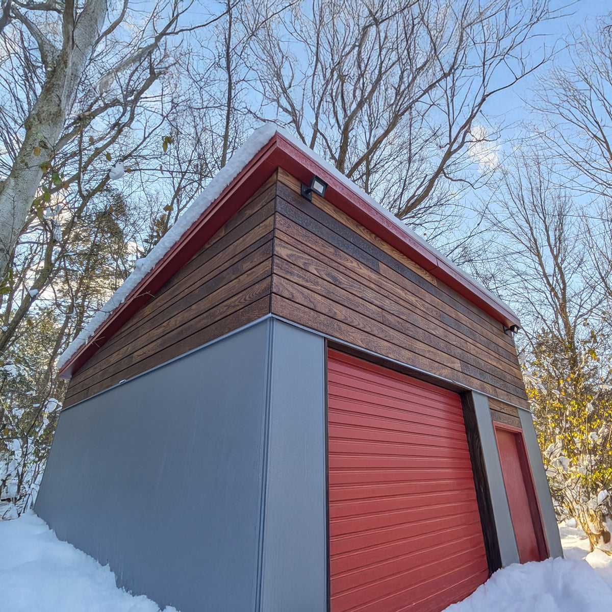 Thermally Modified Ash for Modern Ceilings and Siding - Advantage Lumber
