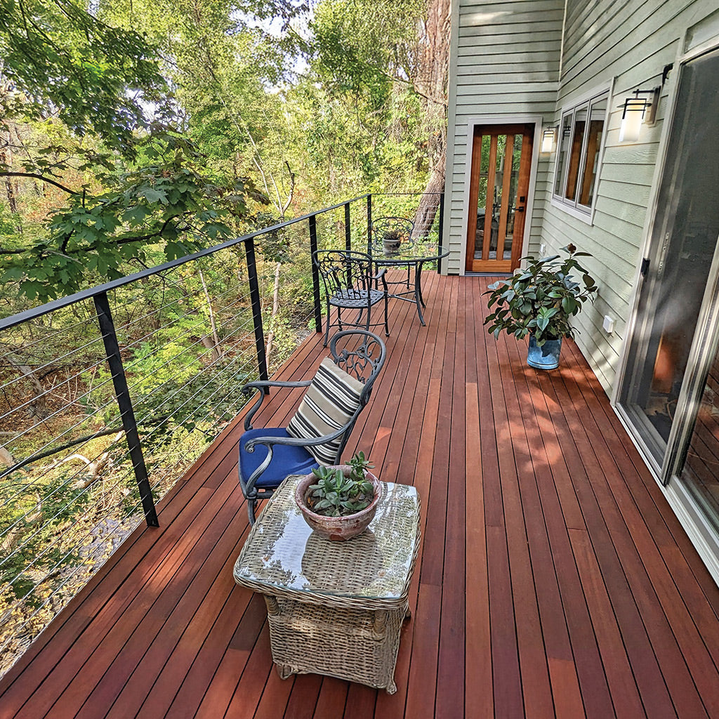 1x4+PLUS Random Length Massaranduba - Select Mill Run™ (Approx. Finished Size: 21mm x 3-1/2" x 7'min-18'max)