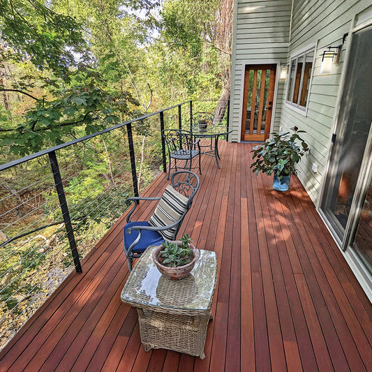 1x4+PLUS Random Length Massaranduba - Select Mill Run™ (Approx. Finished Size: 21mm x 3-1/2" x 7'min-18'max)