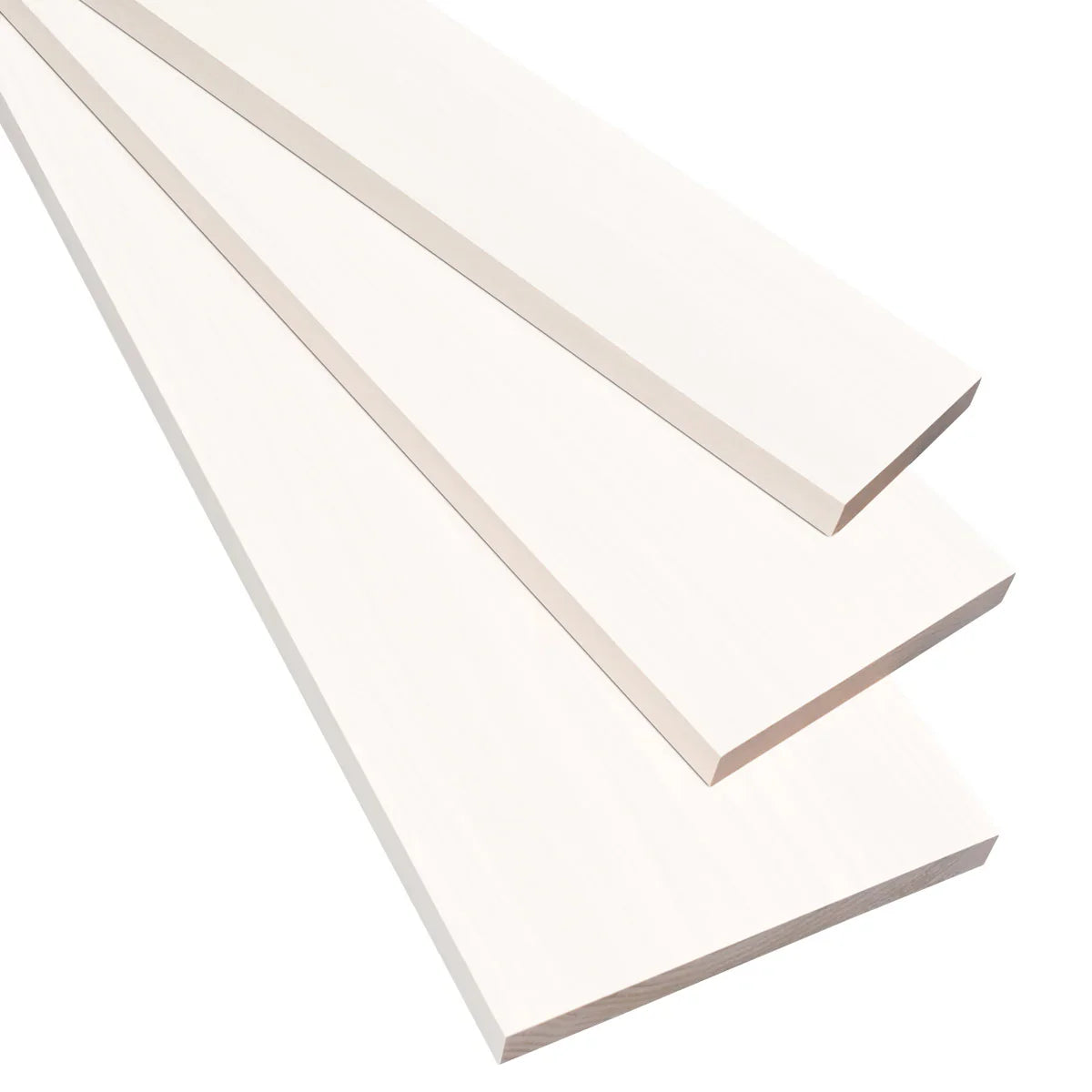 1x4x2 Primed Poplar Board (Solid) - (Approx. Finished Size: 3/4" x 3-1/2" x 2')