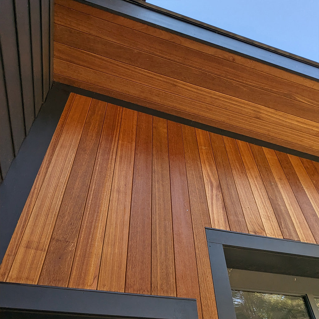 5/4x6 Random Length Red Balau - B Grade Rainscreen (Approx. Finished Size: .93" x 4-19/32" x 7'min-18'max)