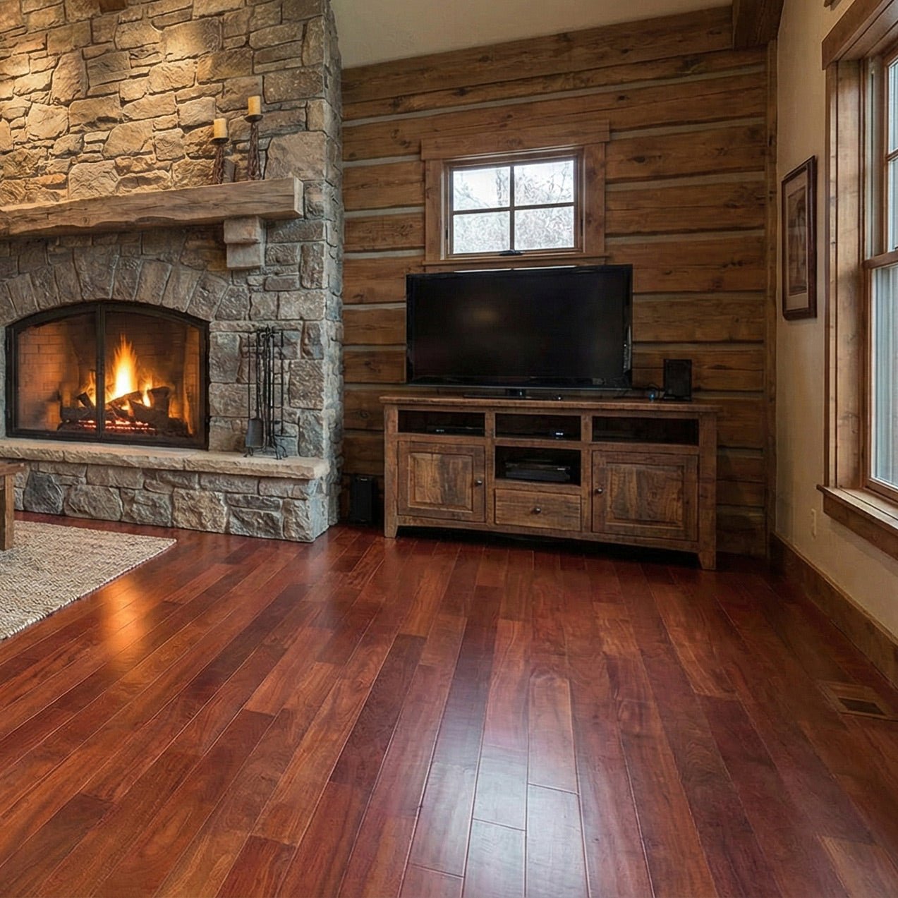 Brazilian Cherry (Jatoba) Solid Flooring 0.75″ x 3.25″ Prefinished