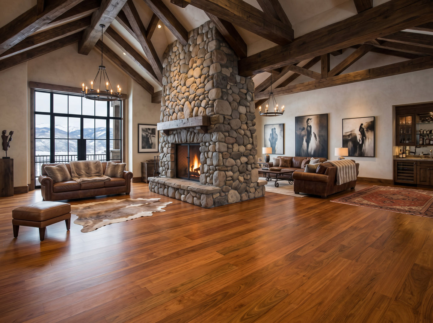 Brazilian Cherry (Jatoba) Engineered Flooring 0.625″ x 7.5″ Prefinished Matte, $8.59/sqft