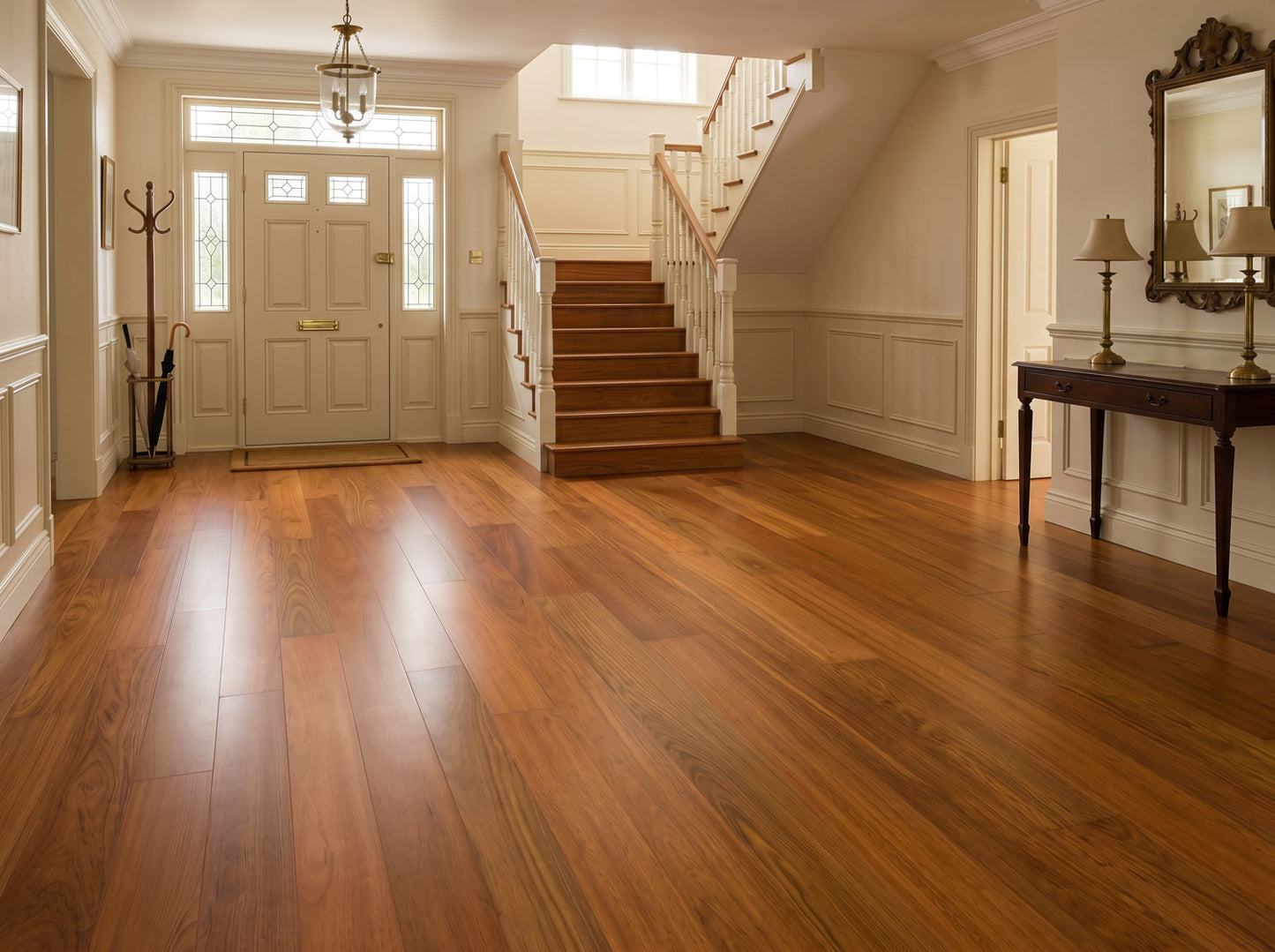Brazilian Cherry (Jatoba) Solid Flooring 0.75″ x 4″ Unfinished, $5.20/sqft