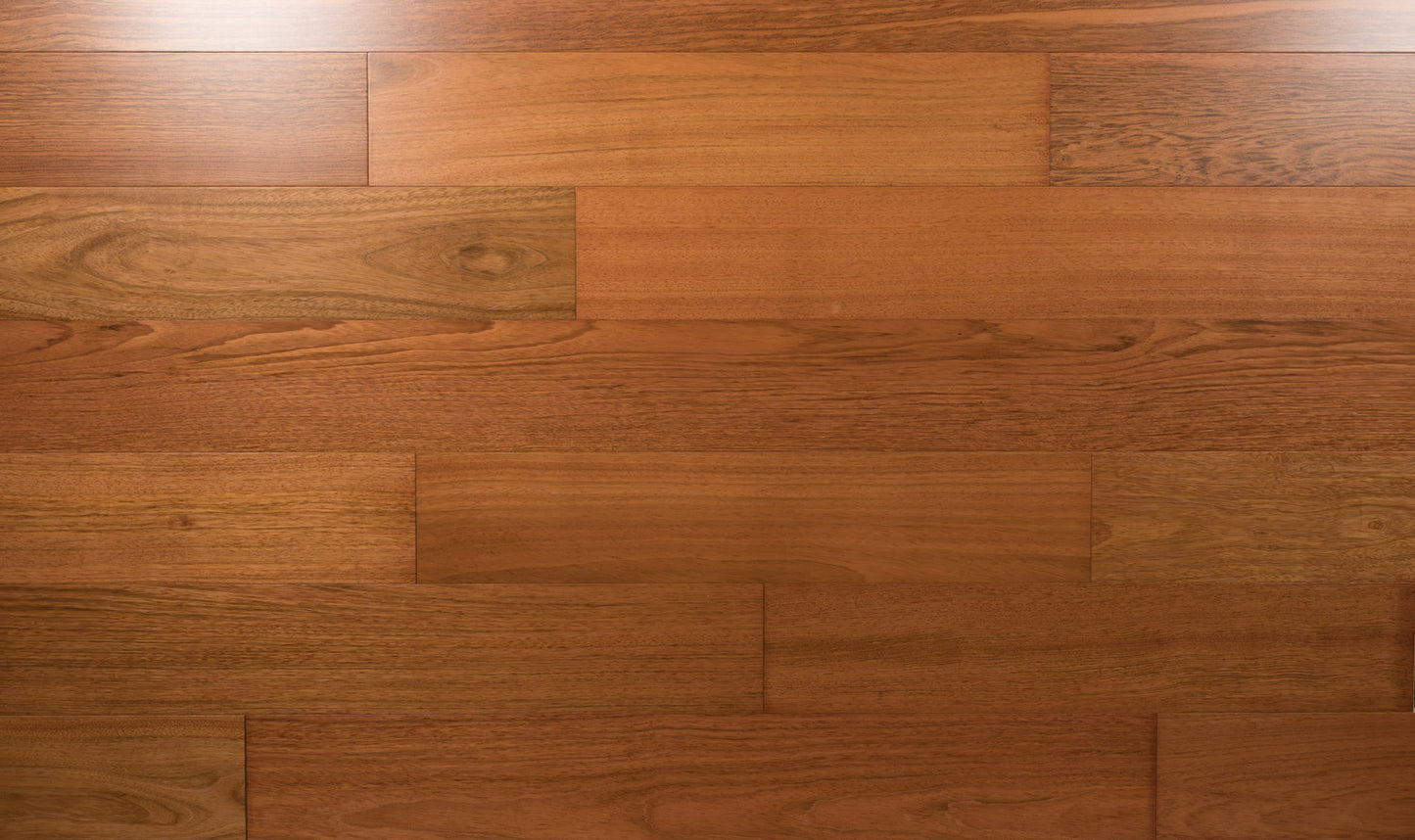 Brazilian Cherry (Jatoba) Engineered Flooring 0.5625″ x 7″ Prefinished, Satin, $6.97/sqft