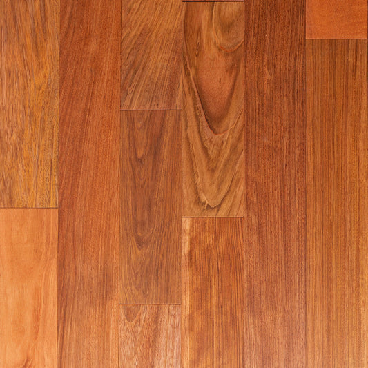 Brazilian Cherry (Jatoba) Tinted Engineered Flooring 0.375″ x 3.25″ Prefinished Satin, $5.74/sqft