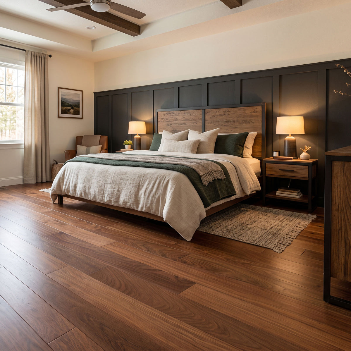 Brazilian Ebony Solid Flooring 0.75″ x 3.25″ Prefinished Satin, $8.97/sqft - Advantage Lumber
