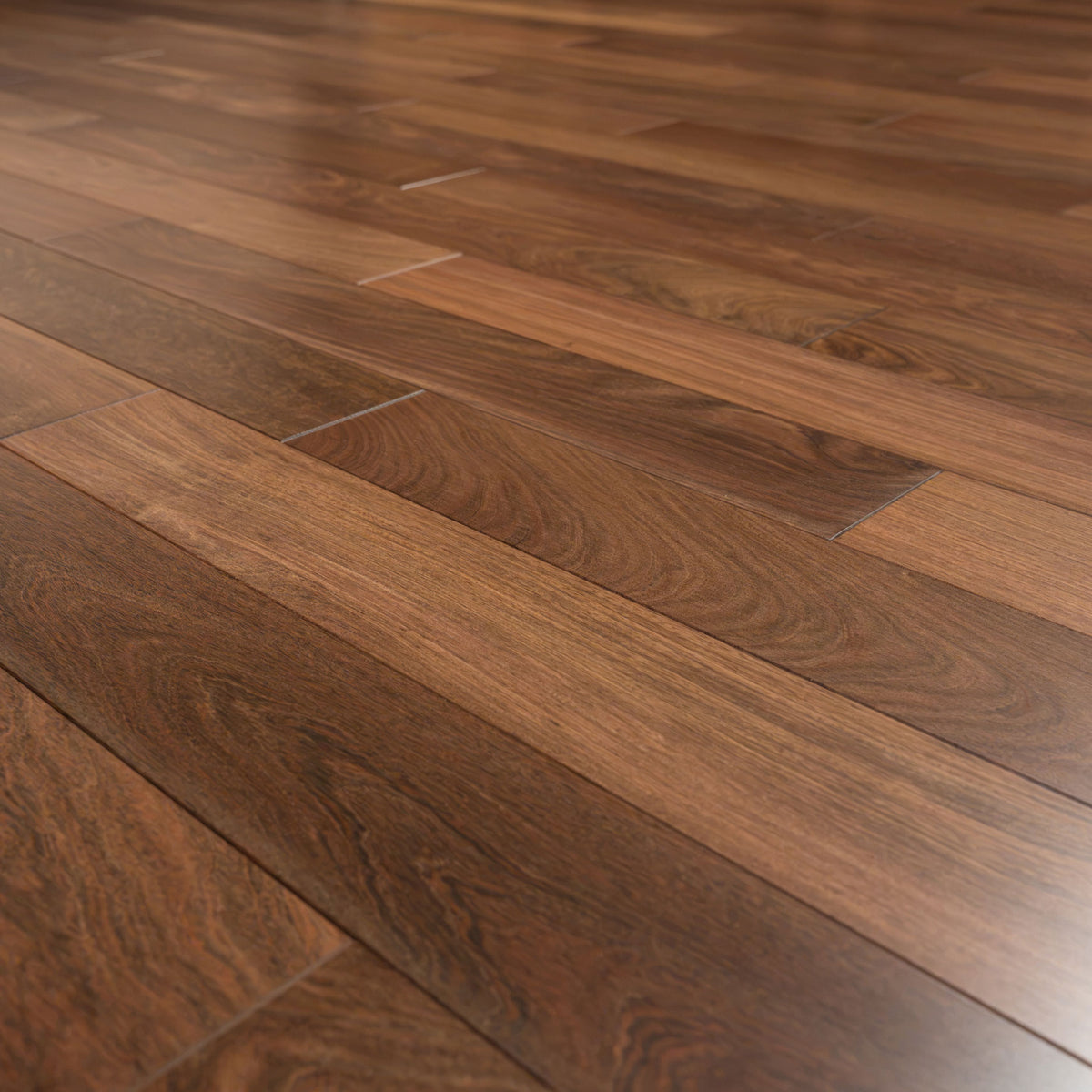 Brazilian Ebony Solid Flooring 0.75″ x 3.25″ Prefinished Satin, $8.97/sqft - Advantage Lumber