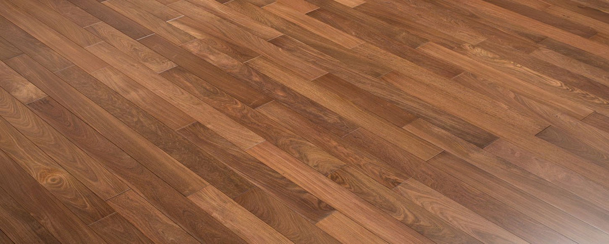 Brazilian Ebony Solid Flooring 0.75″ x 3.25″ Prefinished Satin, $8.97/sqft - Advantage Lumber