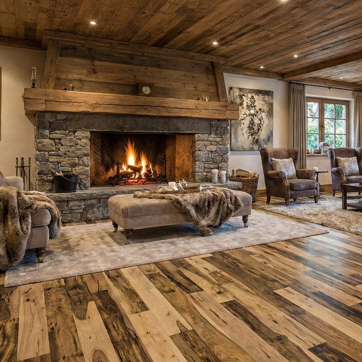 Brazilian Pecan (Guajavira) Solid Flooring 0.75″ x 3″ Prefinished