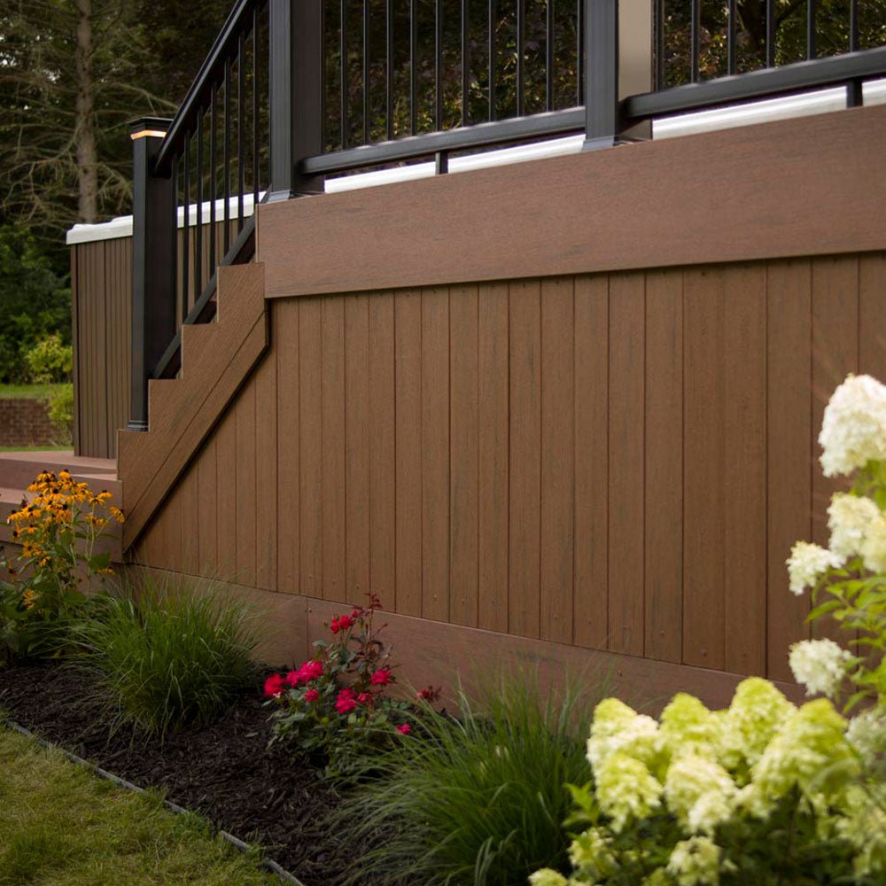 TimberTech® Composite Riser/Fascia, Terrain Collection® Brown Oak - Advantage Lumber