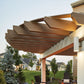 TimberTech® Advanced PVC Riser/Fascia by AZEK®, Harvest Collection® Brownstone
