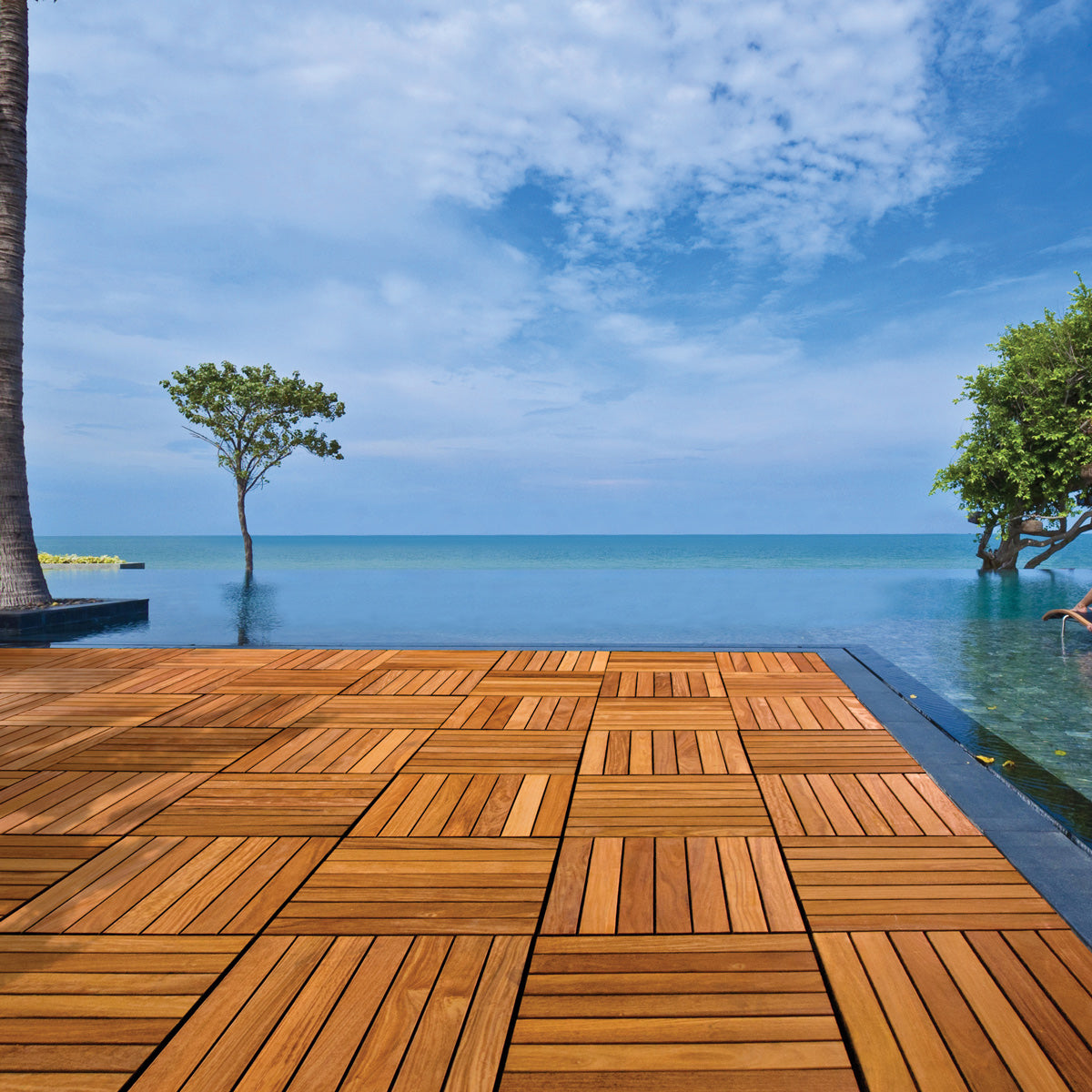 Cumaru Advantage Deck Tiles® 20 x 20 - Smooth