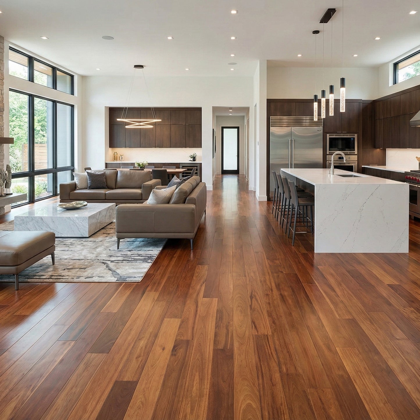 Cumaru (Brazilian Teak) Solid Flooring 3.25″ Prefinished Satin, $6.14/sqft