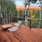 1 x 6 Cumaru Wood One Sided Pre-Grooved Decking