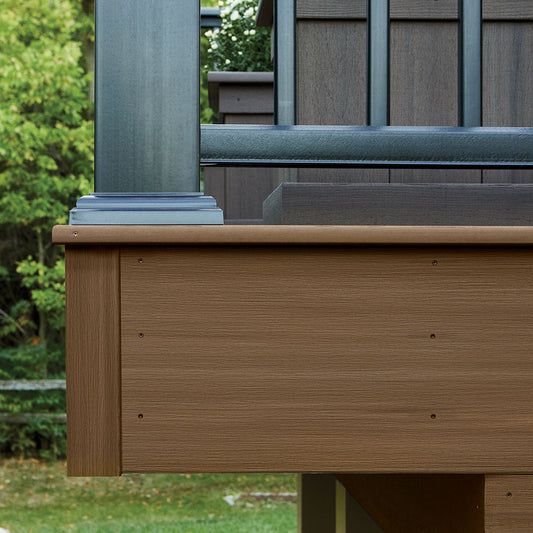 TimberTech® Composite Riser/Fascia, Terrain+ Collection® Dark Oak