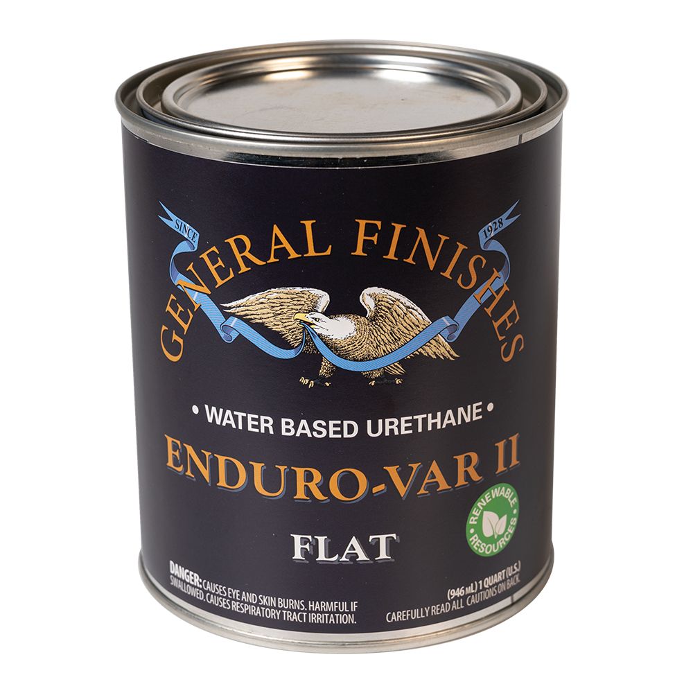 General Finishes Enduro-Var II Flat, 1 Quart