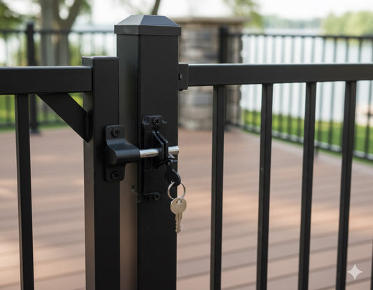 TimberTech® Fulton Rail Gate Locking Latch