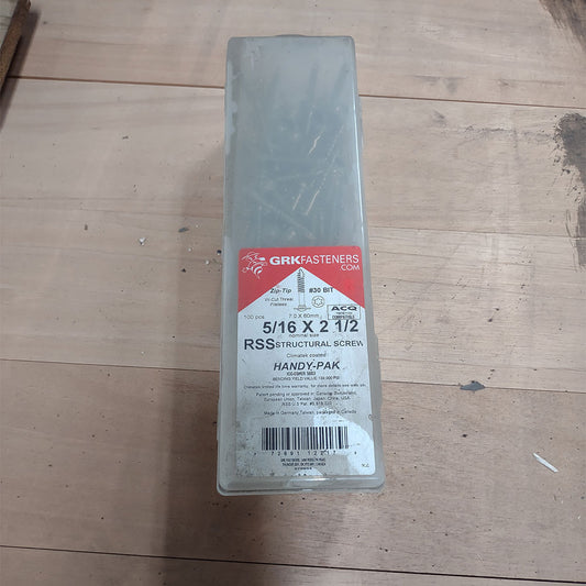 GRK RSS 5/16" x 2-1/2"..Handy Pak - 100pc - Advantage Lumber