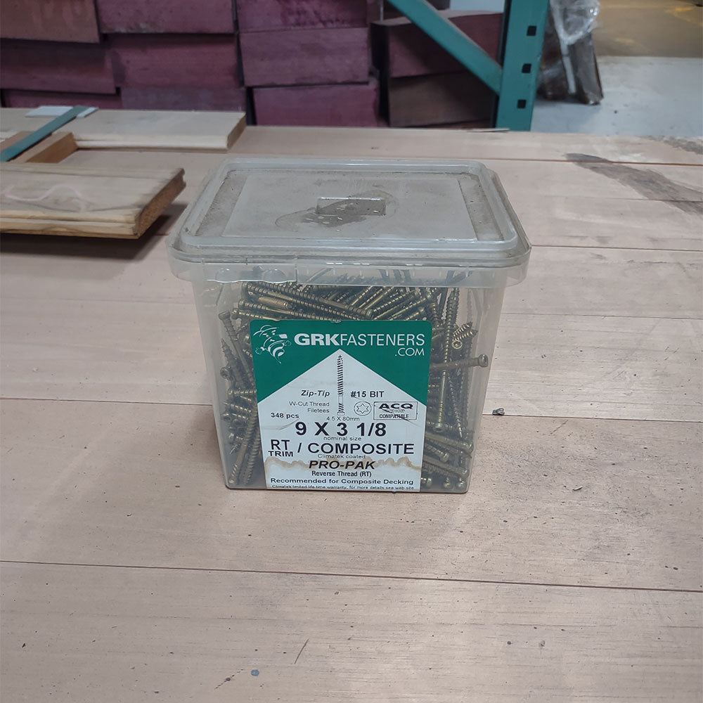 GRK RT 9 x 3-1/8"..Pro Pak - 348pc - Advantage Lumber