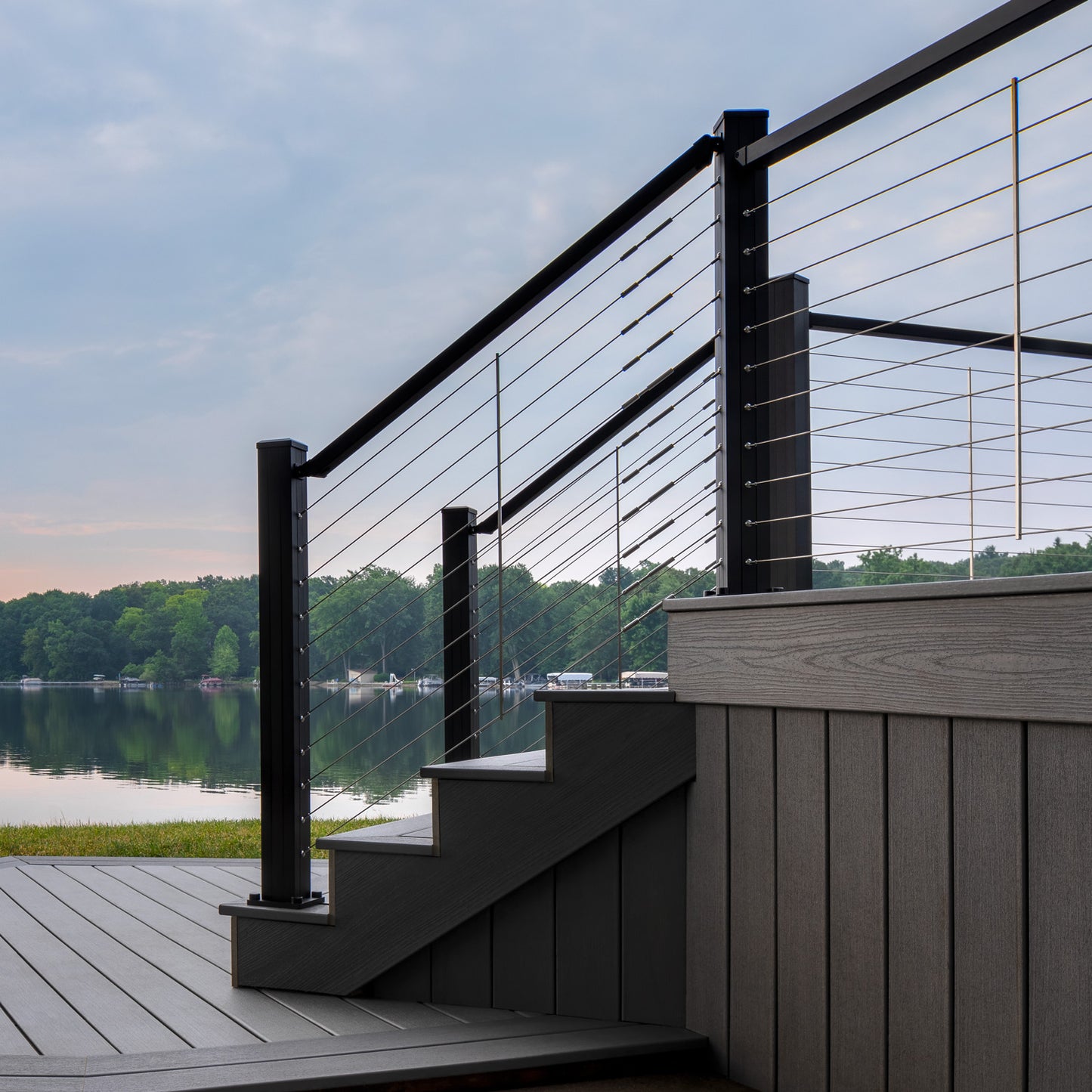 Trex Signature® X-Series™ Cable Rail Kit (Stair)