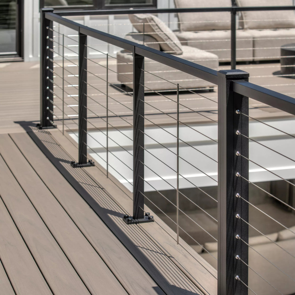 Trex Signature® X-Series™ Cable Rail Kit (Horizontal) – Advantage Lumber