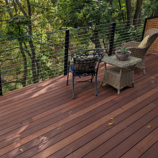 5/4 x 4  Brazilian Redwood (Massaranduba) Wood Decking Shorts