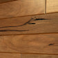 1 x 4 End-Matched 60° V-Joint Pecky Bolivian Walnut, Prefinished