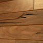 1 x 6 End-Matched 60° V-Joint Pecky Bolivian Walnut, Prefinished
