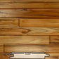 1x4 Plantation Teak End-Matched 60° V-Joint Prefinished, Character Grade Free Sample