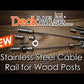WiseRail® Estate Cable Railing Fitting Kit