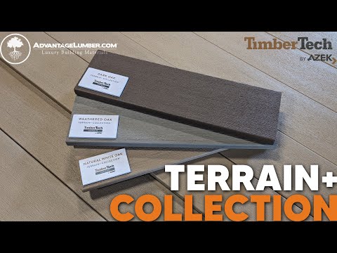 TimberTech® Composite Decking by AZEK®, Terrain+ Collection®