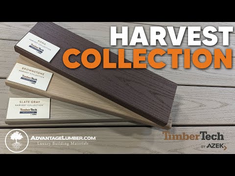 TimberTech® Advanced PVC Riser/Fascia by AZEK®, Harvest Collection