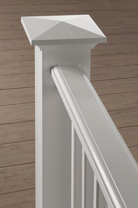 Timber Caps TimberTech® Classic Composite Pyramid Post Cap – Advantage Lumber