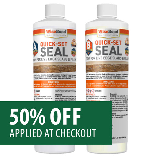 WiseBond™ Quick Set Epoxy; 1 Quart Kit 1 Pint Part A 1 Pint Part B