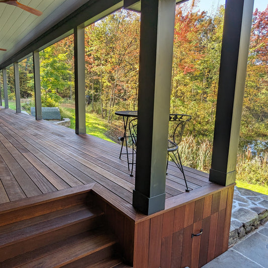 1 x 6 SMR Mahogany (Red Balau) Wood Decking