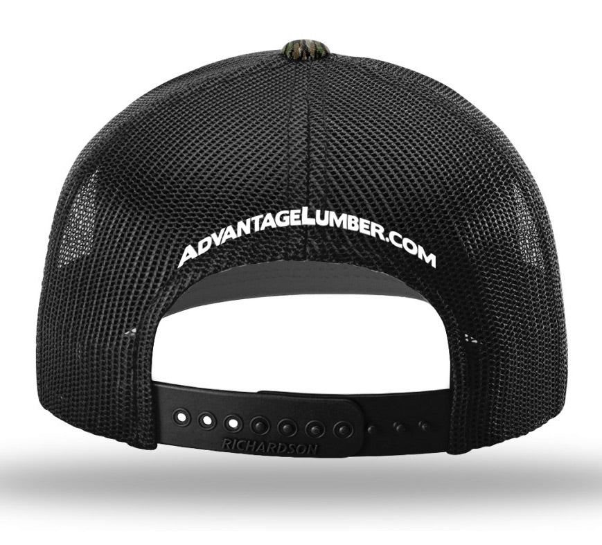 AdvantageLumber.com® Richardson Camouflage Hat – Snapback Edition