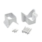 Trex Select® T-Rail 45° Birdsmouth Bracket Pack for Standard 4x4 Post - Advantage Lumber
