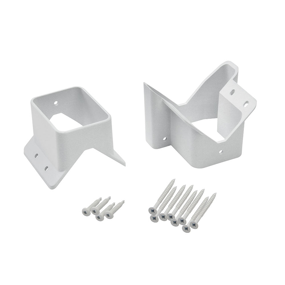 Trex Select® T-Rail 45° Birdsmouth Bracket Pack for Standard 4x4 Post - Advantage Lumber
