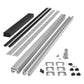 Trex Transcend® Horizontal Rail & Charcoal Black Round Aluminum Baluster Kit
