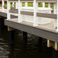 TimberTech® Advanced PVC Riser/Fascia by AZEK®, Harvest Collection® Slate Gray