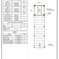 New Castle Steel Stair Framing Kit - 14 Stairs with 4x4 Landing