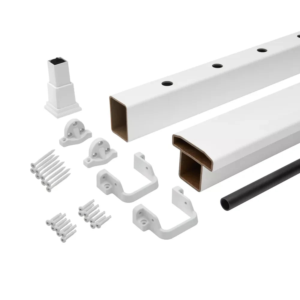 Trex Select® T-Rail & Round Aluminum Balusters Kit (Horizontal) - Advantage Lumber