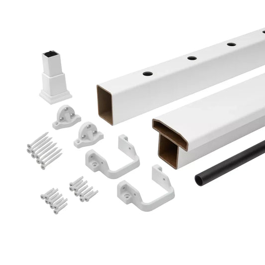 Trex Select® T-Rail & Round Aluminum Balusters Kit (Horizontal) - Advantage Lumber