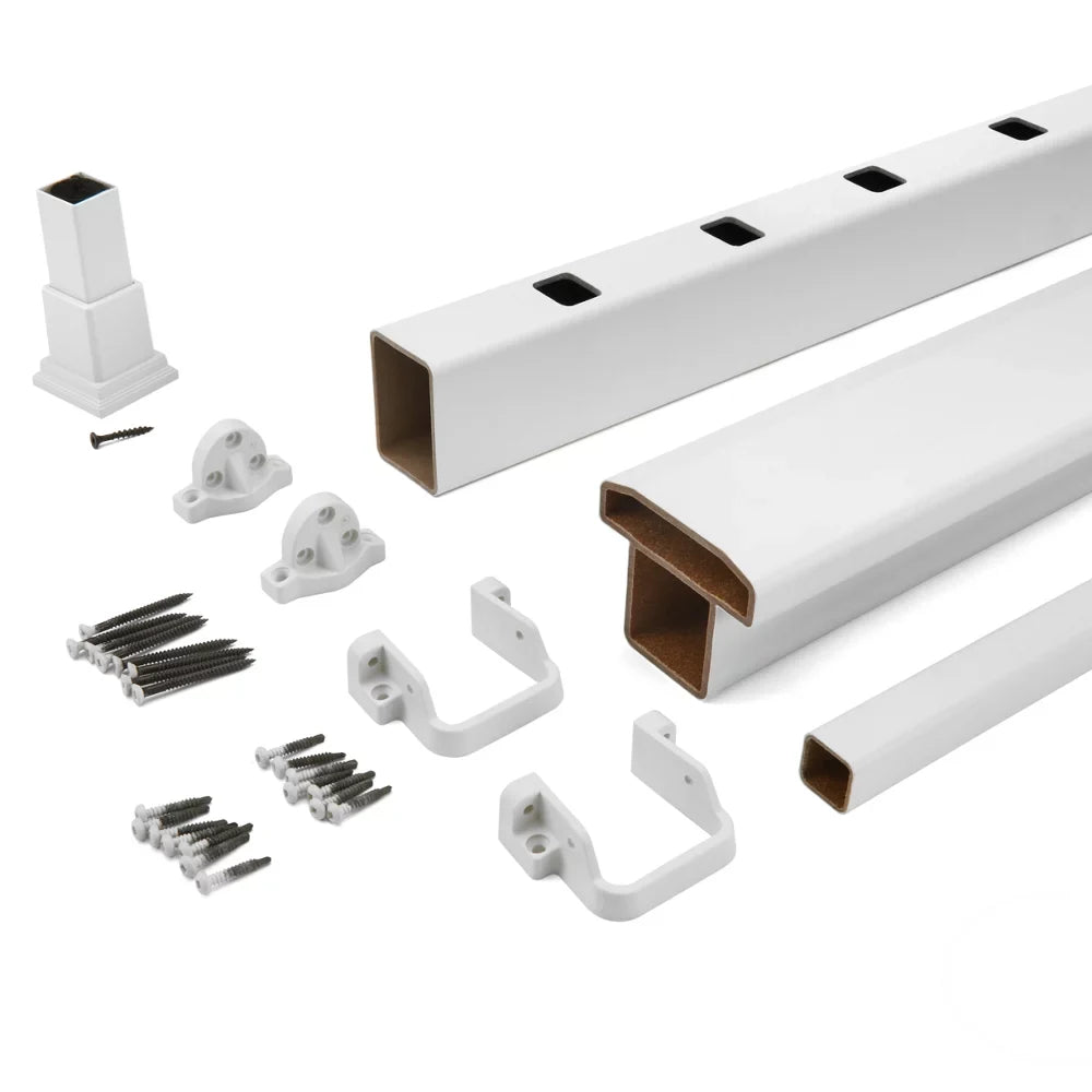 Trex Select® T-Rail & Square Composite Balusters Kit (Horizontal) - Advantage Lumber